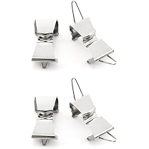 heyous 4pcs Stainless Steel Wet Canvas Clips Hold 2 Canvas Face to Face for Oil Painting Frame Art Supplies