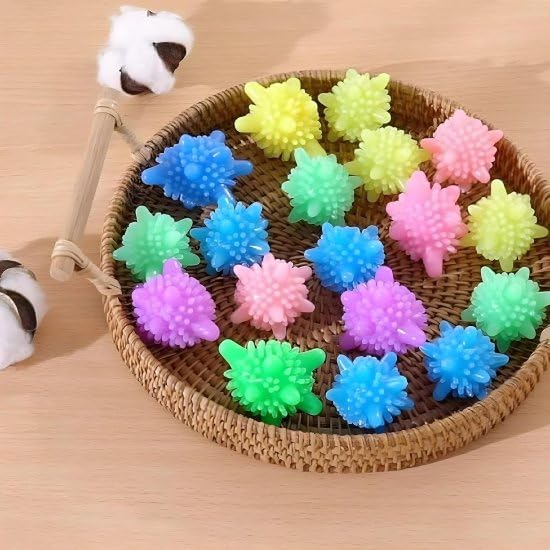 PARIDHUR Enterprise Washing Ball | Reusable Tangle-Free Eco-Friendly Laundry Scrubbing Balls| Dirt Lint Remover- Multicolor-picture-25