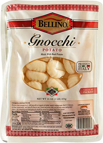 Bellino Potato Gnocchi, 1 lb. Pack of 4