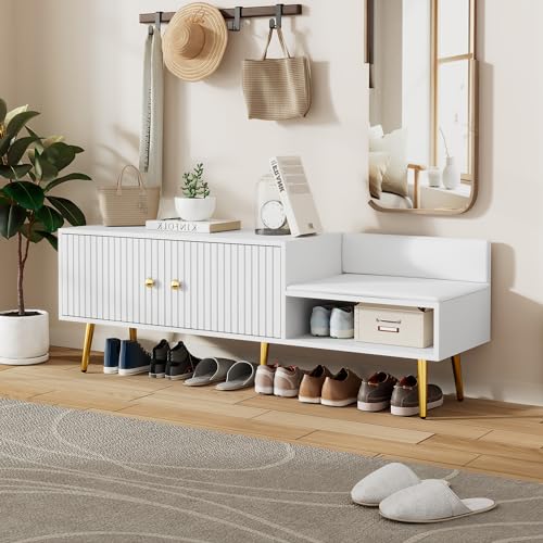 Banc de rangement à chaussures pour éliminer le désordre