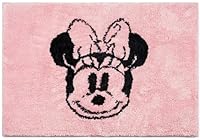 Jay Franco „Disney Minnie Maus“ weiche, rutschfeste Badematte – 51 x 77 cm Plüschteppich für das Badezimmer