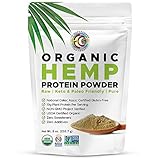 Earth Circle Organics Hemp Powder, Lab Tested 100% Gluten Free, Plant Based & Vegan Protein Powder -...