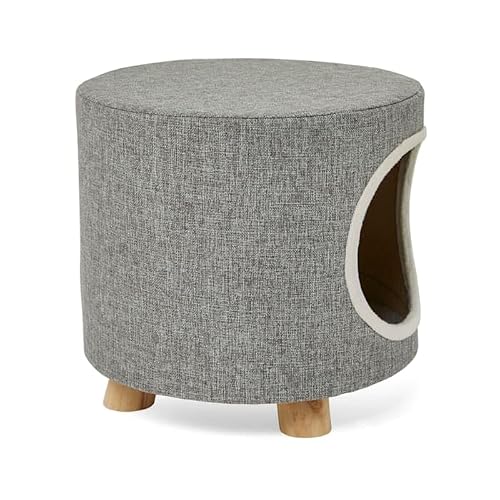 Everyyay Secret Hideout Modern Cat Condo, 15" L X 15" W X 15" H #TOP2