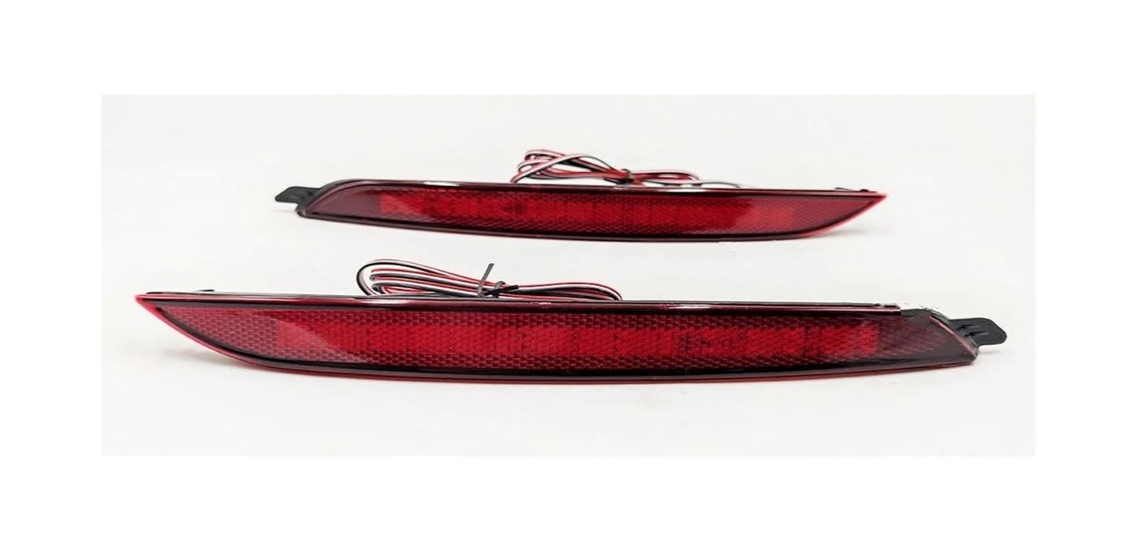 Car Rear Light Car Flashing 2PCS LED Rear Bumper Light For Hyundai For Elantra 2012-2014 Tail Light Fog Lamp Bumper Brake Stop Reflector(Confirm appearance)