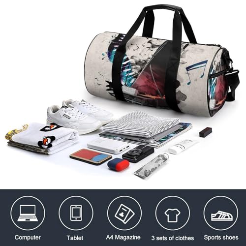 Sac week-end duffel bag piano pour optimiser le rangement de randonnée
