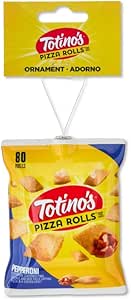 Amazon.com: Ruz Pizza Rolls Themed Shatterproof (Decoupage) Christmas ...