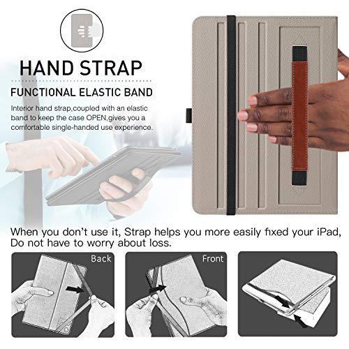 Ztotopcases For Ipad Pro 12.9 Case 6Th/5Th/4Th Generation 2022/2021/2020, Premium Pu Leather Folio Cover With Multiple Angles, Support Pencil Charging For 12.9 Inch Ipad Pro Case 6Th/5Th Gen, Brown #TOP7