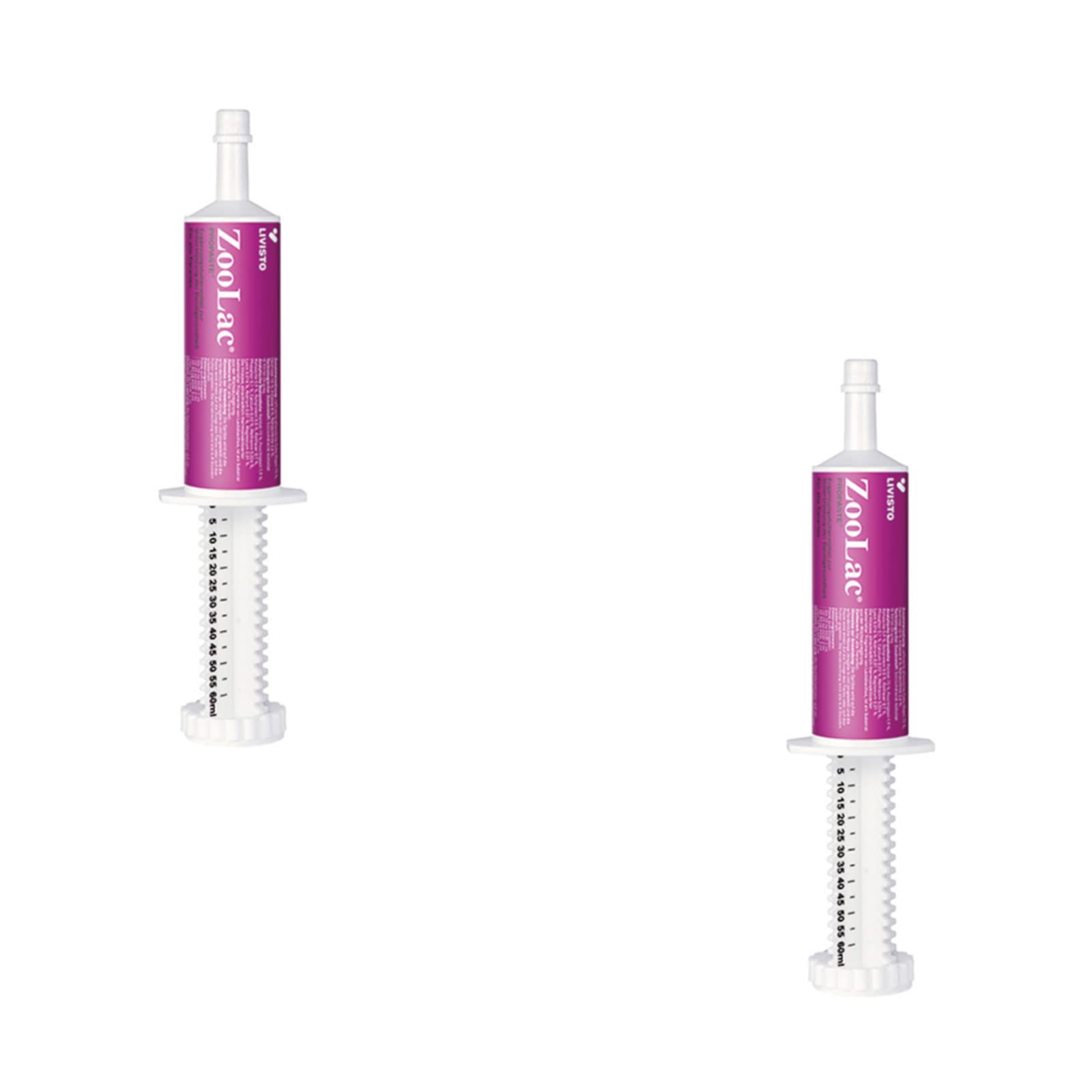 Zoolac Propaste Anti Diarrhée Chien | Lot de 2 | 2 x 60 ml | Aliments complémentaires pour chiens, chats et petits animaux de compagnie | Pâte pour soutenir la microflore intestinale
