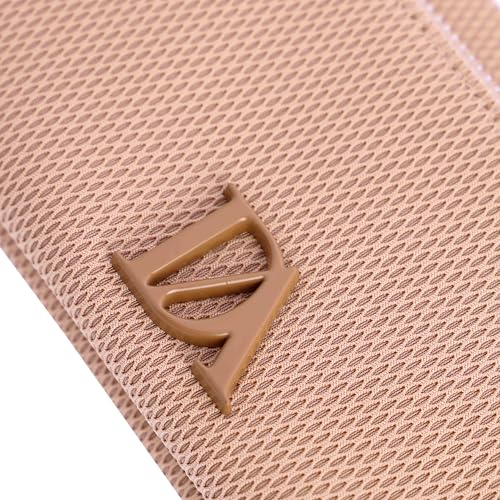 Monedero para mujer DON ALGODON pequeño de lino con cremallera 6