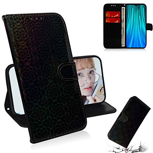 Housse cuir Xiaomi Redmi Note 8 Pro avec boucle magnétique et support vidéo intégré
