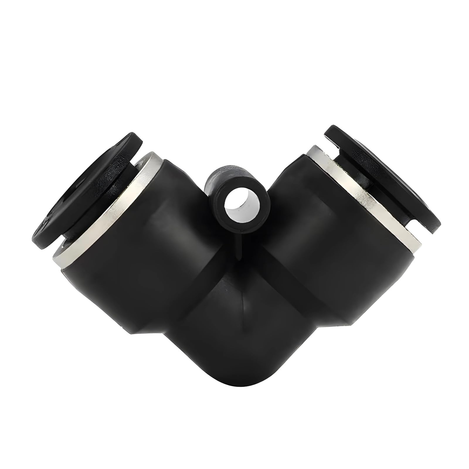 Sqxvueyqrs Pv Black Pneumatic Fitting Pipe Connector Tube Quick Fittings 10Mm/12Mm Pu Py Pk Pe Sa Hvff Pza Pm 1Pcs(,12Mm)