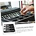 CANIGHT Cash Register Tray Coin Bill Compartment Cash Drawer Insert for Office Small Business