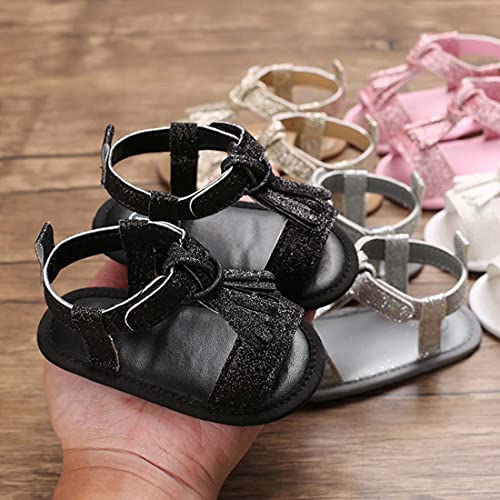 Babelvit Infant Baby Girl Boy Sandals Comfort Premium Summer Outdoor Casual Beach Shoes With Sequin Tassel Anti Slip Rubber Sole Newborn Toddler Prewalker First Walking Shoes #TOP4