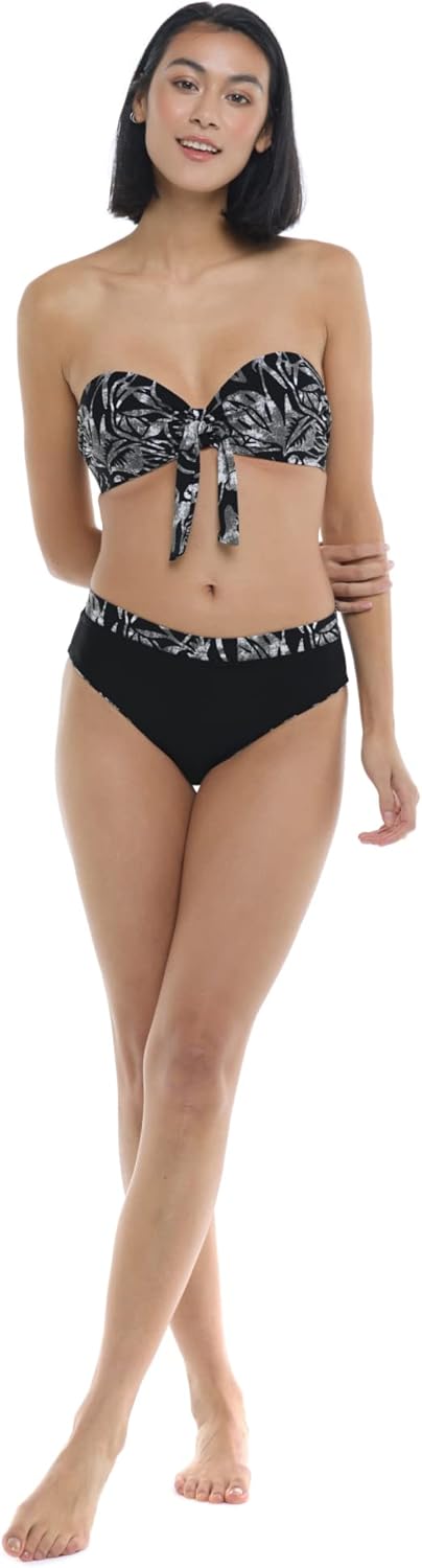 Body Glove Women's Standard Marilyn Molded Cup Underwire Bandeau Bikini Top Swimsuit