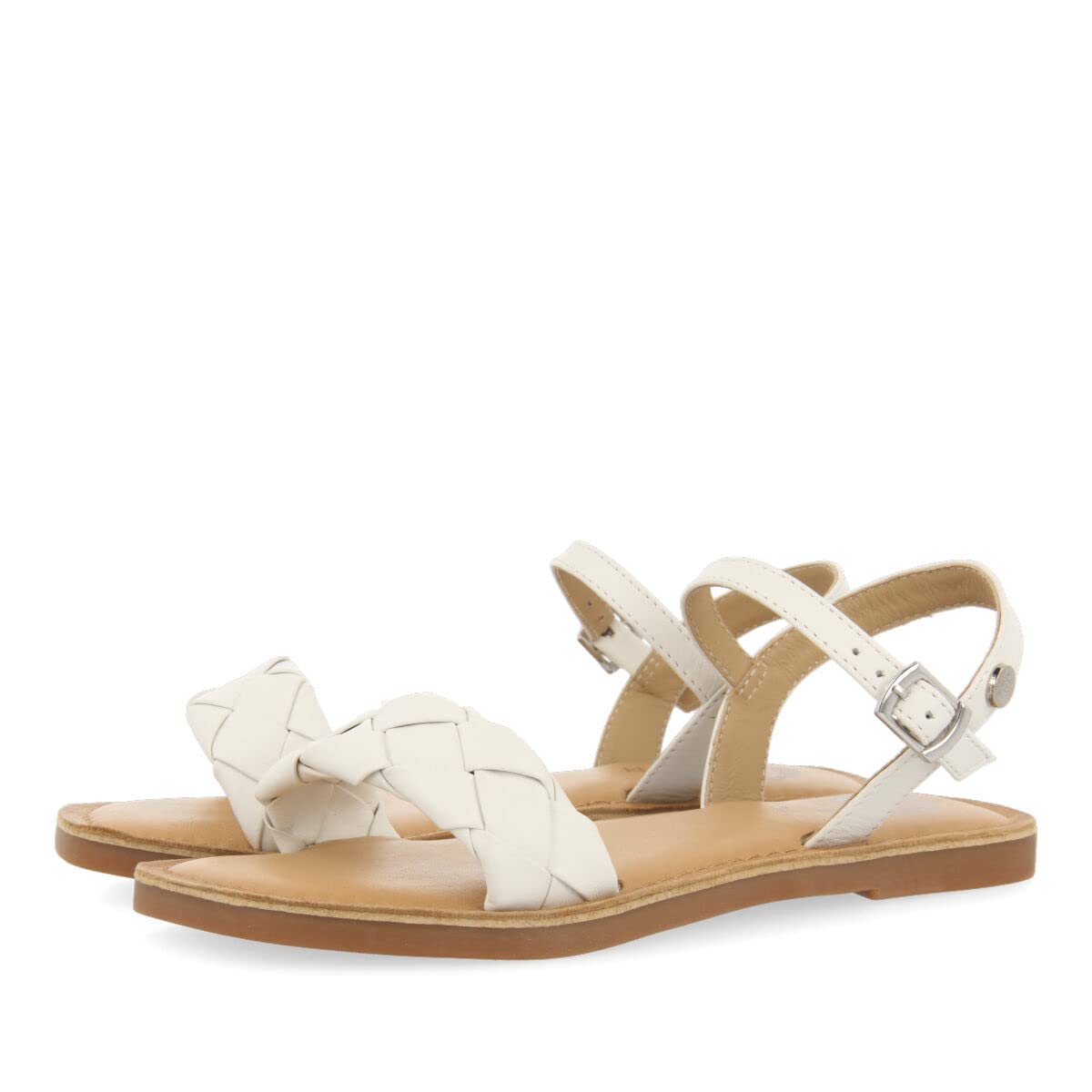 Gioseppo KNIN, Flat Sandal, Blanco,
