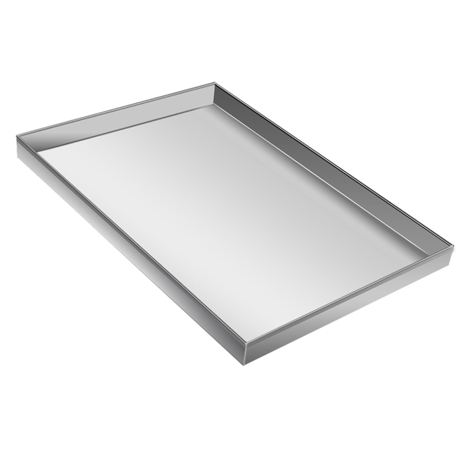 Auffangschale Premium 304 Edelstahl Ölauffangwanne, Mehrzweckwanne, Gewächshauswanne Pflanzwanne Mehrere Größen(100x50x4cm/39x19x1.5in)