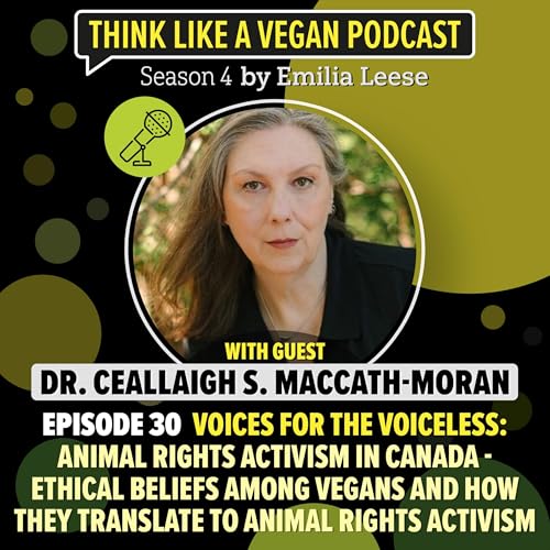 Ep. 30: Voices for the voiceless: animal rights activism in Canada - ethical beliefs among vegans and how they translate to animal rights activism copertina