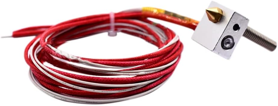 review Hessenboom 3D Printer Parts Accessories Hot End Assembly Mk8 Extruder Kit 1.75mm 0.4mm Nozzle