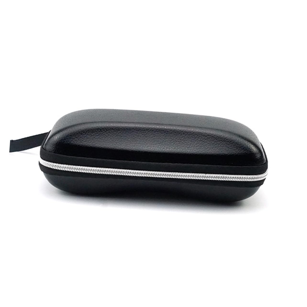 GALPADA Pu Leather Sunglasses Case Universal Fit Anti-pressure Zipper Box for Sports Portable Glasses Case Hook