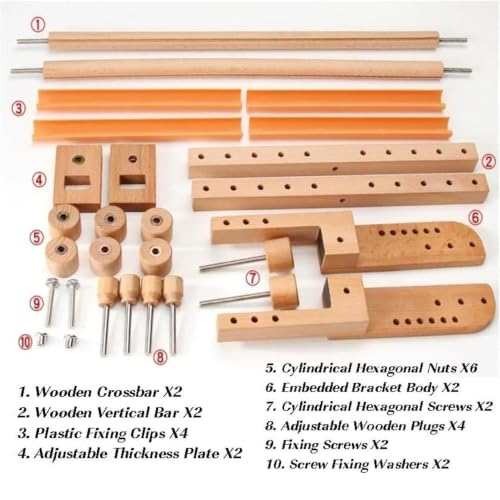 Soporte bastidor de bordado con ángulo flexible y ajustable 4