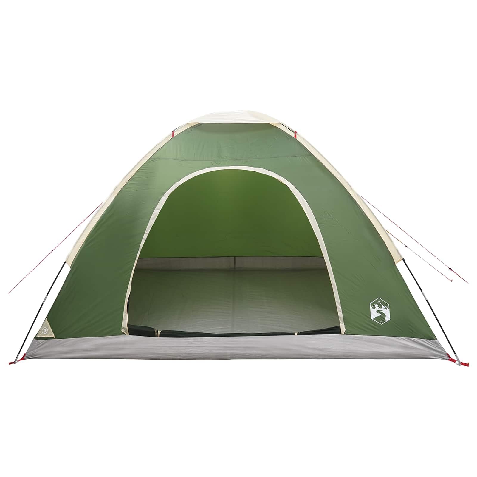 Tenda da campeggio per 2 persone, verde, poliestere 185T, rivestimento in poliuretano, impermeabile