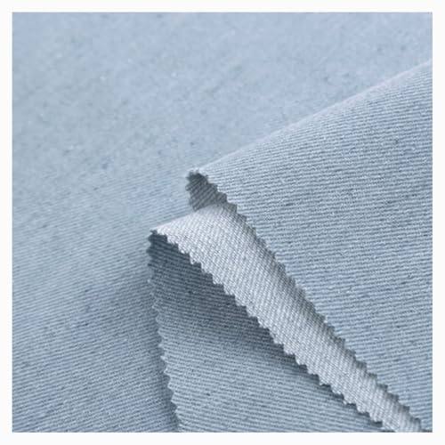 Tissu denim lavé au mètre tissu de jeans coton bleu 150cm pour couture artisanat