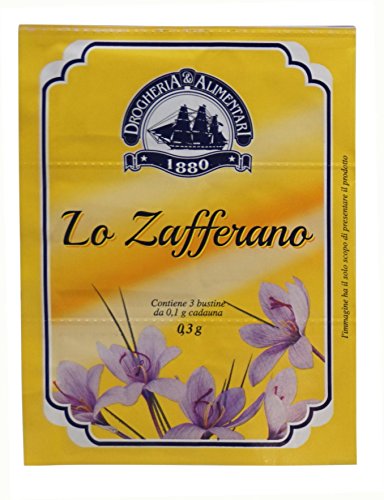 Drogheria E Alimentari : 12 Italian Saffron Powder Envelopes (Italian Saffron) * Pack Of 4 For 3 Envelopes #TOP1