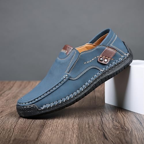 Image of Coramtty Mens Loafers Casual Slip on Shoes Business Moccasins Lightweight Refreshing Classic Slippers Walking Driving Travelling Outdoor