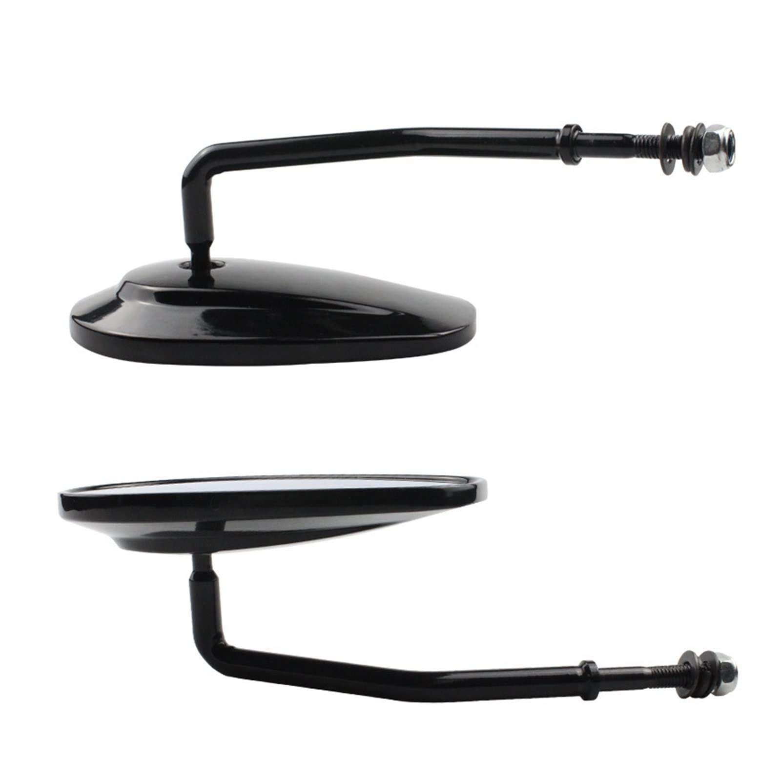 Voor Harley Davidson Sportster 883 1200 XL Fatboy Touring Dyna Motorcycle Achteruitwijking Zijspiegels Compatibele Motorfietsspiegel Motorfiets Achteruitkijkspiegel Stuur Eindspiegel (Kleur : 3