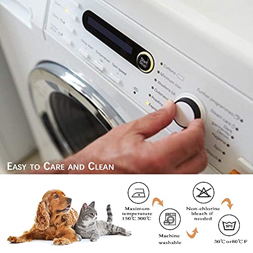 TTLUCKY Waterproof Pet Blanket for Bed Couch Sofa,Also Used As Dog Mat,Dog Bed Cover,Picnic Blanket - Image 7