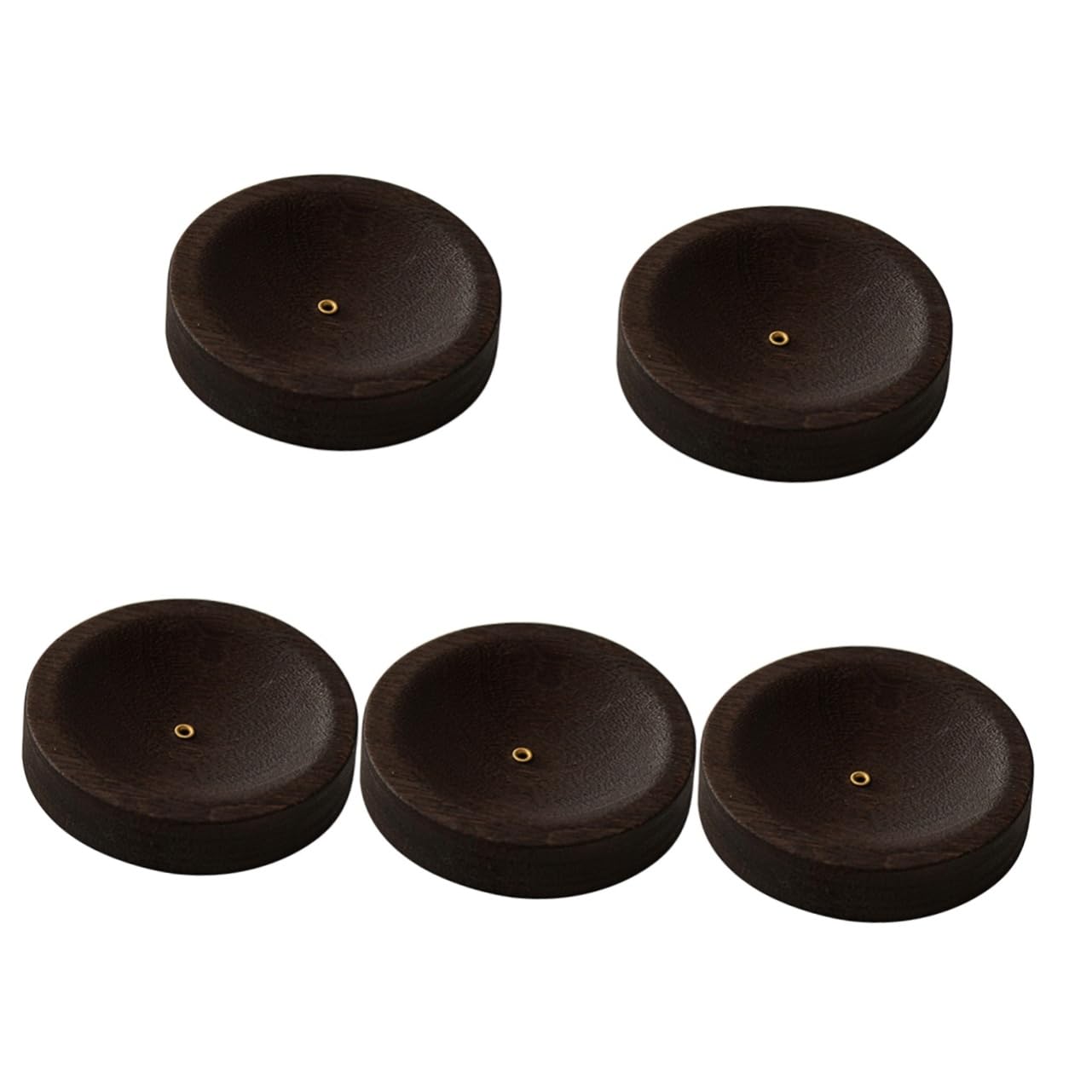 MAGICLULU 5St Räucherstäbchen Räuchergefäß Weihrauchhalter Tischdekoration Weihrauchbrenner Jahrgang Räucherteller Tablett Ornamente Shanto hölzern