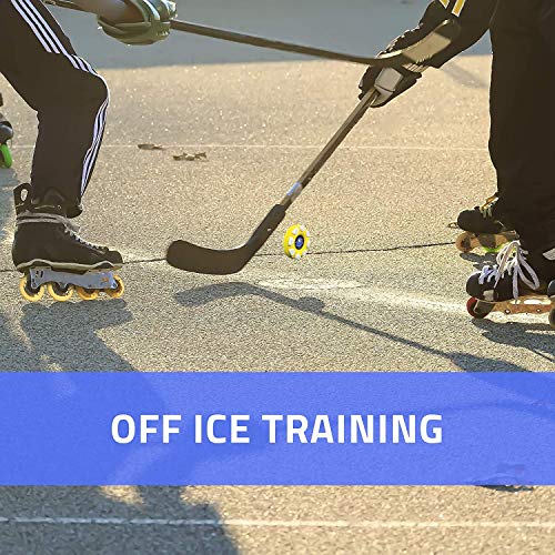 Proguard Sports Roller Hockey Puck, ProPuck Hockey Puck with Wheels and