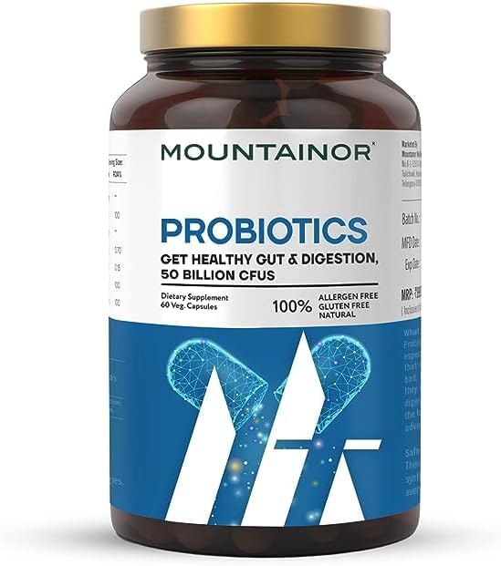 Miniatura 1 de Fórmula probiótica con 50 mil millones de UFC y 16 cepas probióticas - 60 cápsulas vegetales para hombres y mujeres cápsulas probióticas para apoyo