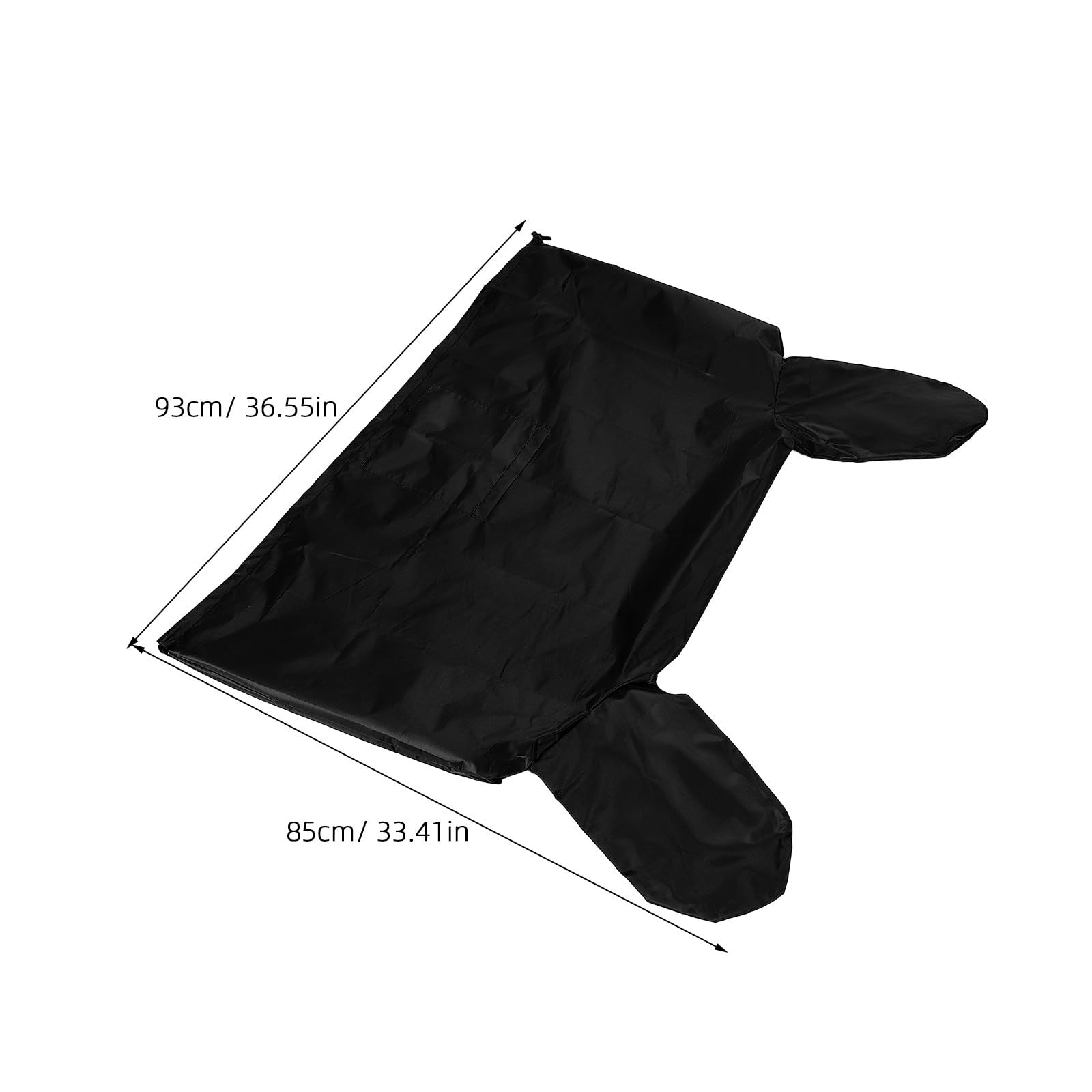 Copertura Parasole per Manubrio Moto in Nylon Protezione Solare e Design Orecchie, Copri Scooter Elettrico Resistente e Facile da Installare per Motociclette e Bici Elettriche