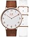 Produktbild ICE-WATCH - CITY Whitechapel - Braune Damenuhr mit Lederarmband + zusätzliches Nylonband - 001361 (Medium)