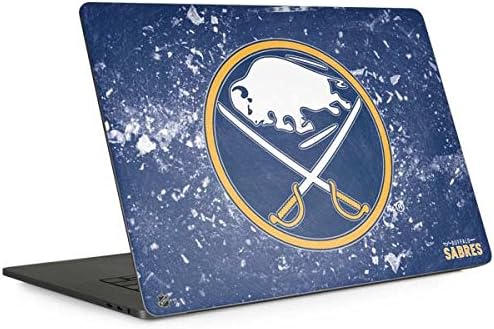 Skinit Decal Laptop Skin Compatible with MacBook Pro 15-inch with Touch Bar (2016-19) - Officially Licensed NHL Buffalo Sabres Frozen Design