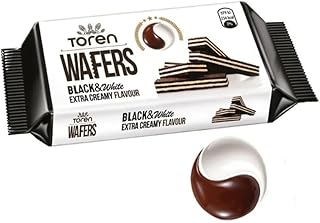 بسكويت ويفر بالكريمة والكاكاو من تورين، 55 جرام - 6 قطع