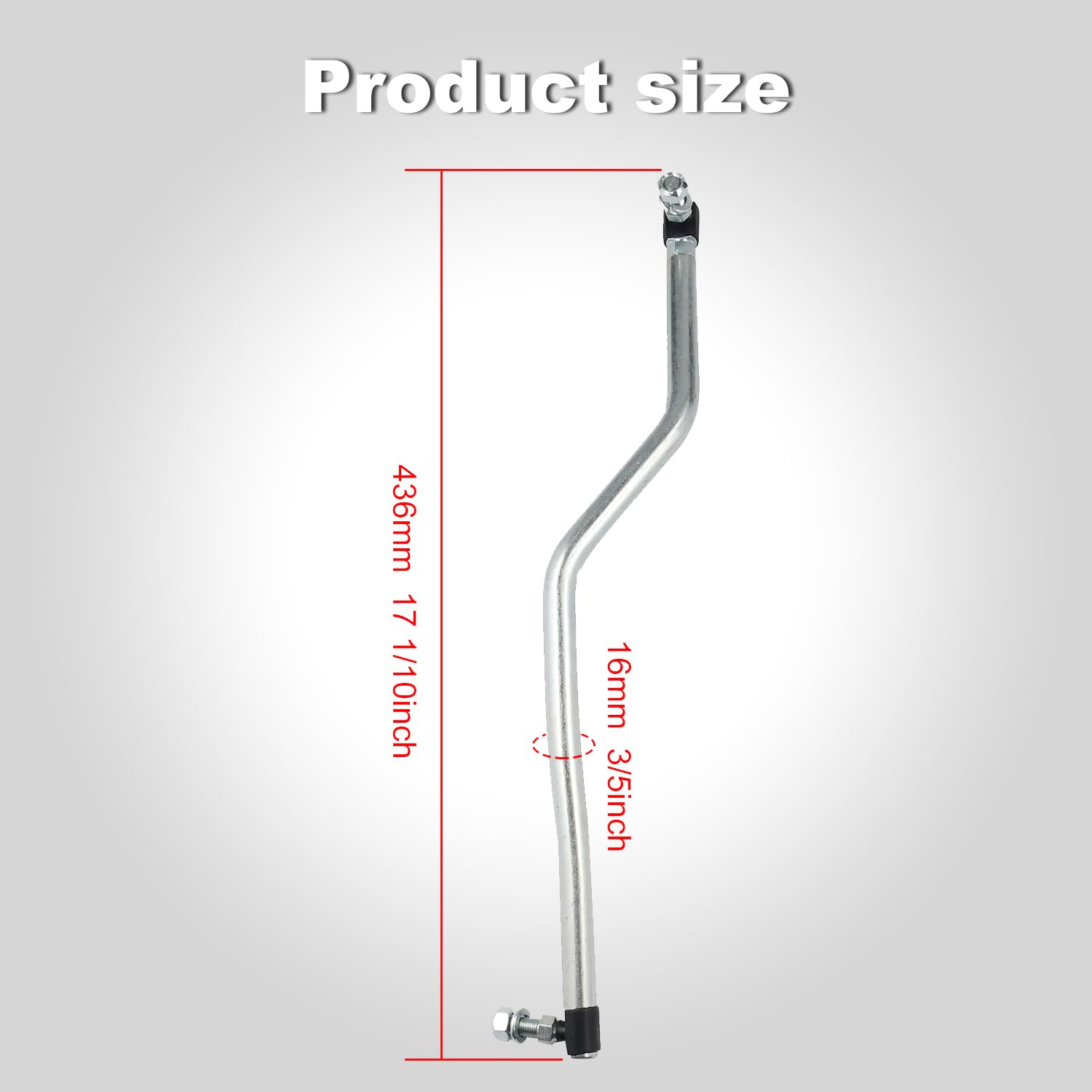 Amazon.com: Molloparts Drag Link 194740 532194740 Left Hand