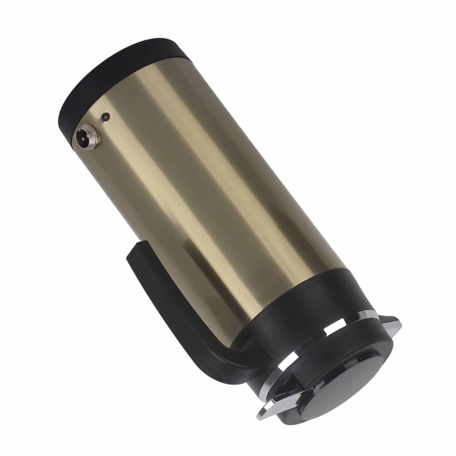 Hervidor eléctrico,1000ML 24V Acero inoxidable Hervidor eléctrico en el automóvil, Termos de viaje Calefacción Botella de agua