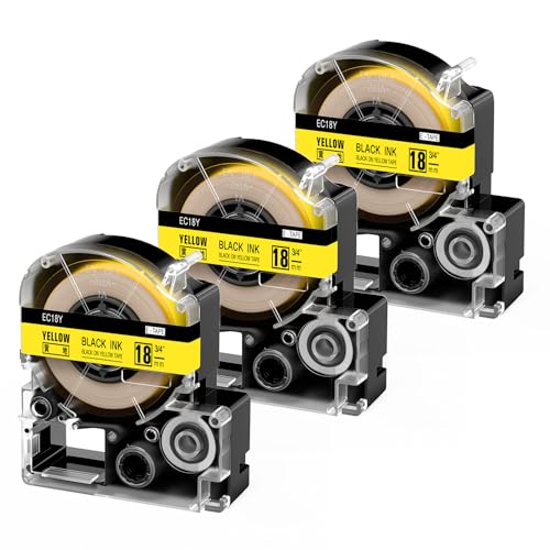 Aitepu 3 18mm n ݊ LOW ev e[v 18mm EC18Y Zbg evPRO J[gbW (SC18Y) SR170 SR370 SR-R2500P xC^[ e[v 8m