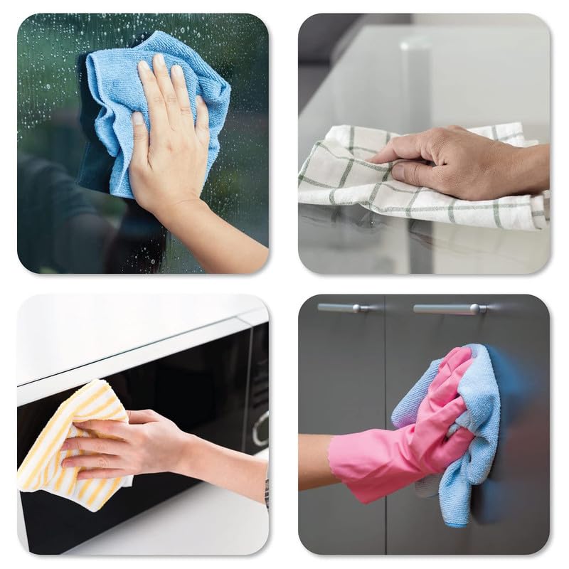 Image of Puerto 1 Ltr (Pack of 2) Glass and Surface Cleaner Liquid Spray Refill|Glass Cleaner for Car, Kitchen and Home Surfaces | Multi Surface Cleaner