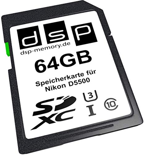 Preisvergleich Produktbild 64GB Ultra Highspeed Speicherkarte für Nikon D5500