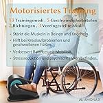 Electric Elliptical Trainer, Mini Crosstrainer, Motorisiert Beintrainer Im Sitzen Für Senioren, Cardio Heimtrainer Unter Dem Schreibtisch, Sitzendes Pedal Exerciser Cross Trainer Für Zuhause – Bild 5