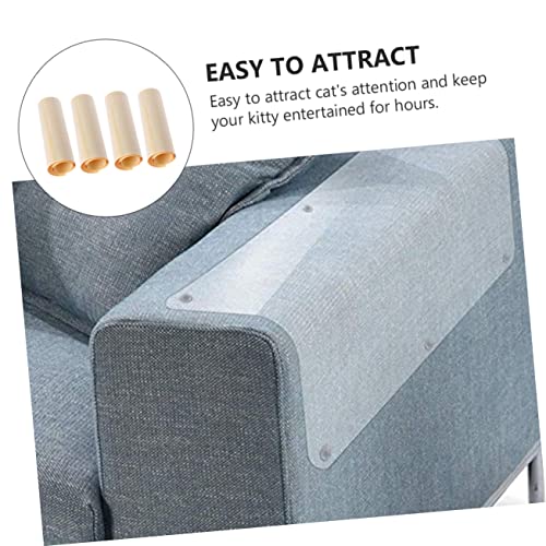 HAPINARY 4 Pçs Adesivos Para Arranhões De Gato Brinquedos De Gatinho À Prova De Arranhões Capa De So
