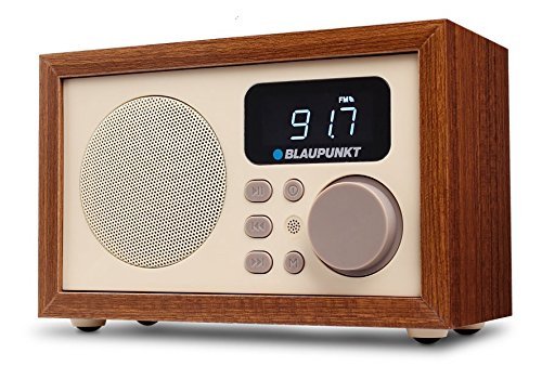 Radiowecker Blaupunkt HR5BR in Holzoptik mit MP3 und USB