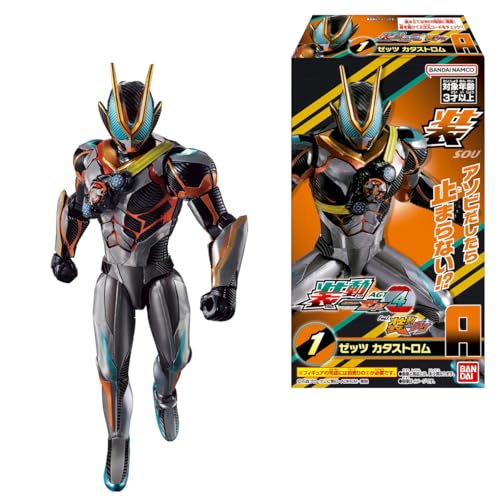 バンダイ(BANDAI) 装動 仮面ライダーゼッツ ＡＧＴ４ Ｆｅａｔ．装動 仮面ライダーガヴ チューインガム 食玩 【BOX販売/12個セット】