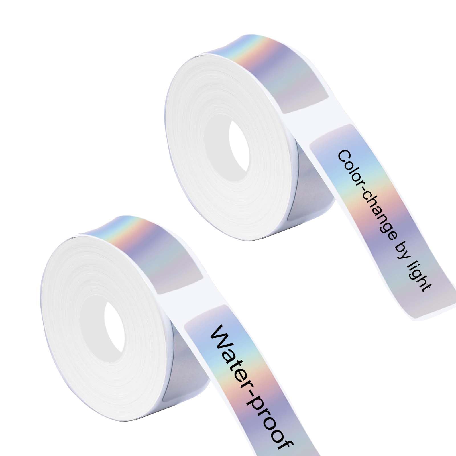 D30 Label Maker 3 Rolls White D30 Label Tape - 480 Thermal Sticker Labels 12mm X 40mm For Label Printers Phomemo Printer Labels