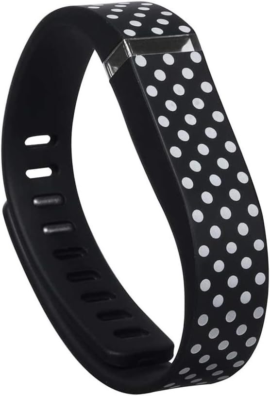 I-SMILE 3PCS Replacement Bands with Metal Clasps for Fitbit Flex, Set of 3 with 2 Piece Silicon Fastener Ring