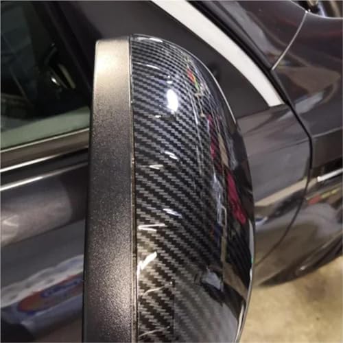 Capuchon d'aile boîtier porte KIA K5 aspect carbone rigide