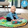Baby Einstein Sea Floor Explorers 2-in-1 Water Mat, Portable Tummy Time, Activity Play Gym, Sensory Toys, Ages Newborn and Up